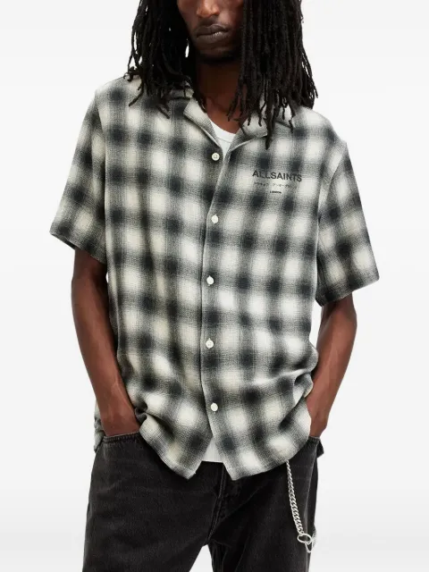 AllSaints checked shirt