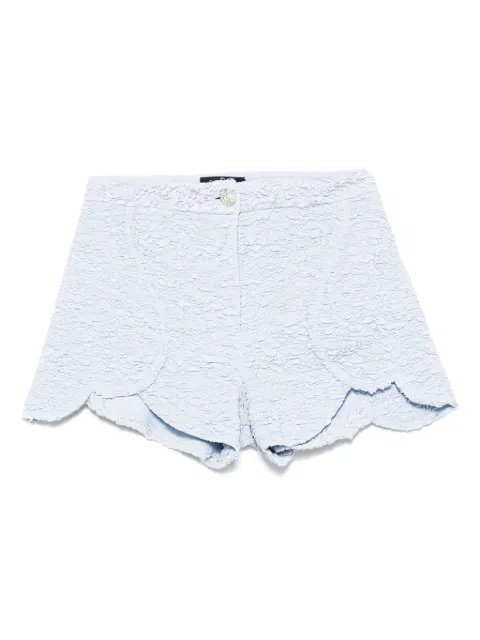 PatBO shorts con motivo de mariposa en jacquard