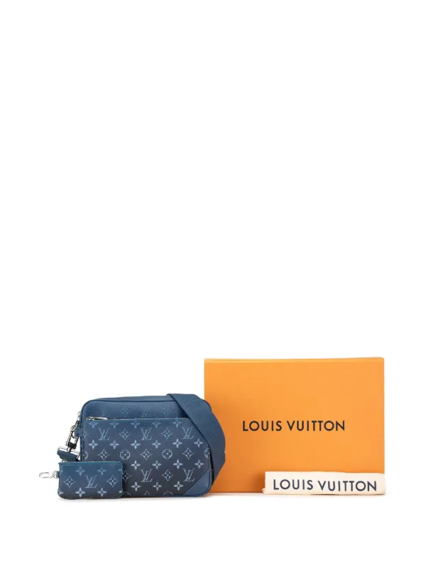 Louis Vuitton Pre-Owned 2021-2024 Monogram Gradient Trio Messenger