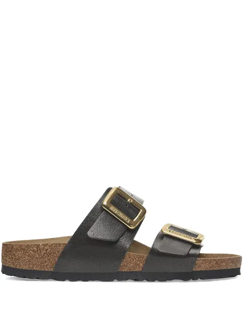 Birkenstock Sydney Luxe double-buckle slides