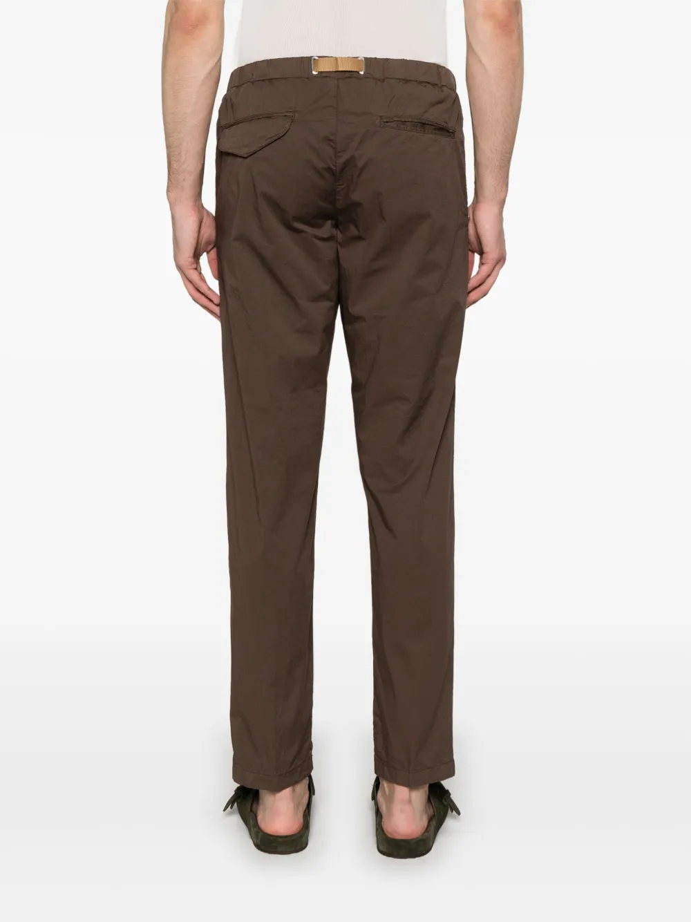 White Sand Broek met toelopende pijpen Bruin