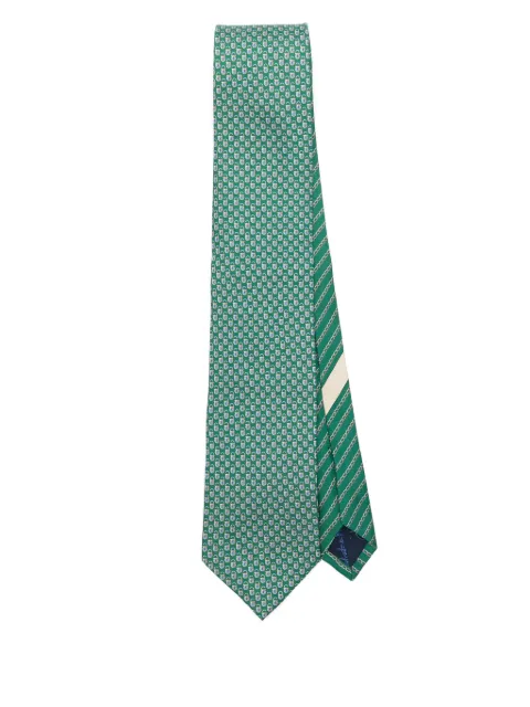 Ferragamo locker-print tie