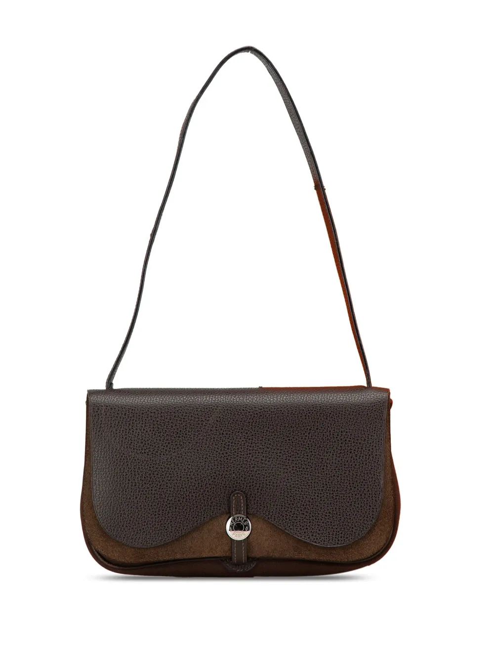 Hermès Pre-Owned 2005 Vache Liege and Toile Sac Colorado PM shoulder bag | Brown | Image 1