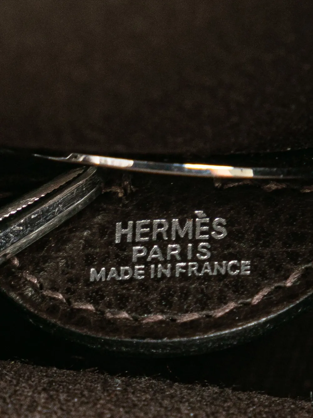 Pre-owned Hermes 2005 Vache Liege And Toile Sac Colorado Pm Shoulder Bag In Brown
