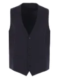Lardini single-breasted gilet - Blue