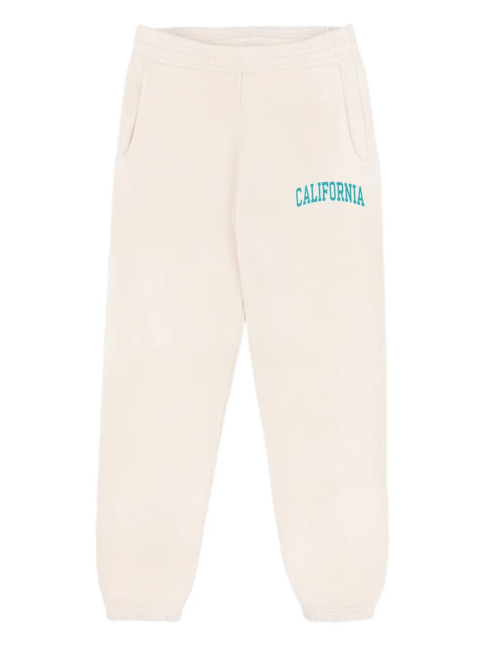 SPORTY & RICH KIDS logo-print track pants | White | Image 1