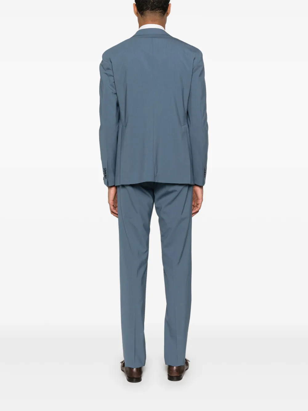 Tagliatore Pak met dubbele rij knopen Blauw