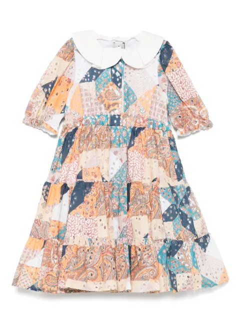 ETRO KIDS patchwork-print dress