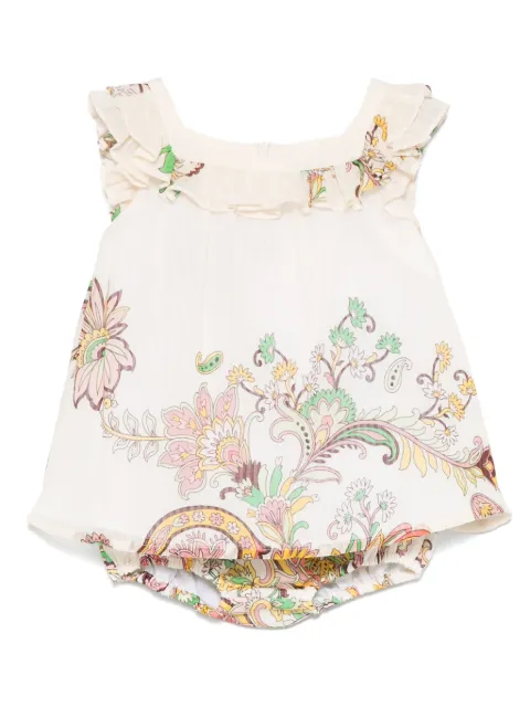ETRO KIDS فستان بطبعة زهور