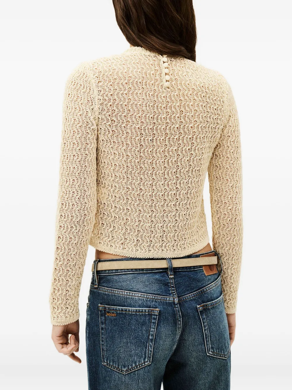 Ba&sh Ponia Jumper In Brown