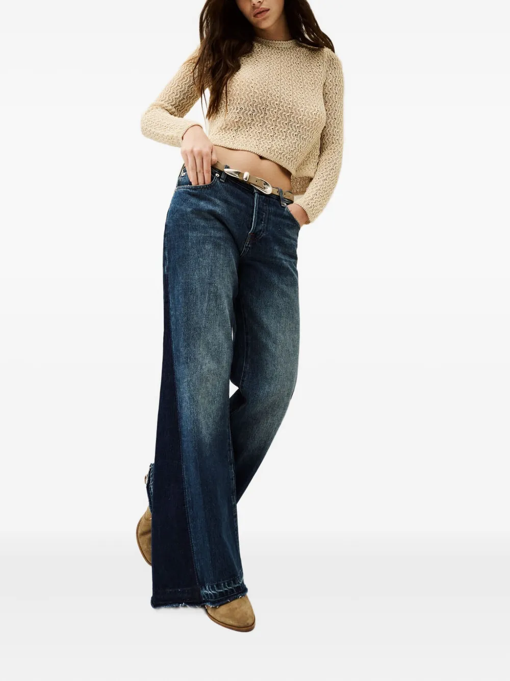 Ba&sh Ponia Jumper In Brown
