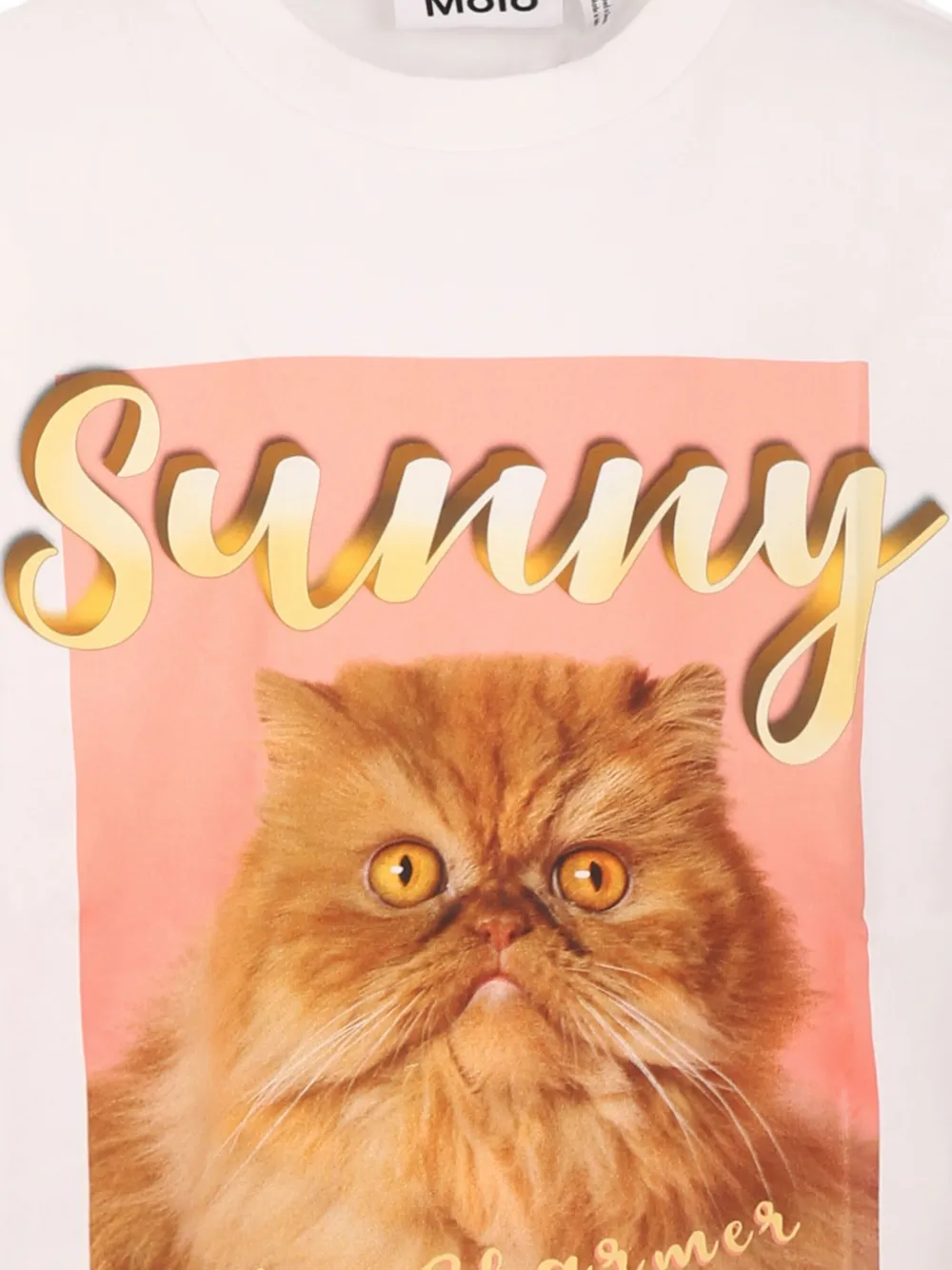Molo T-shirt met print Wit