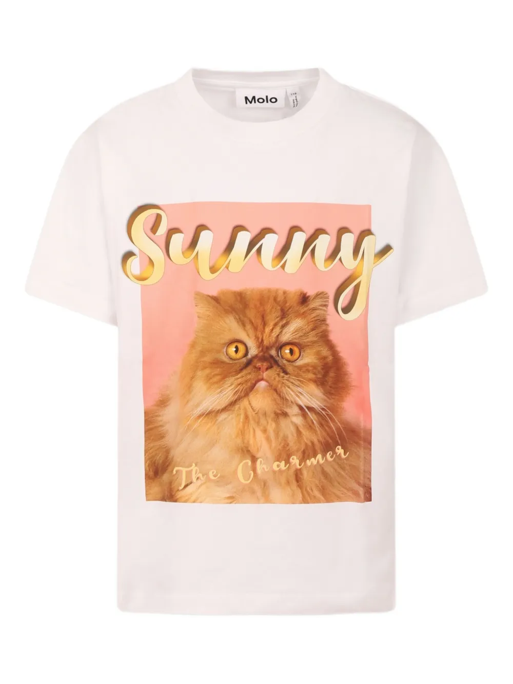 Molo playera con estampado gráfico | blanco | Image 1