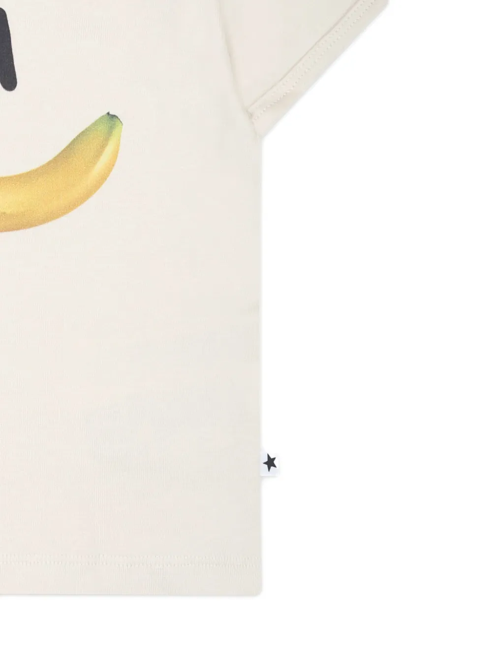 Molo T-shirt met print Beige