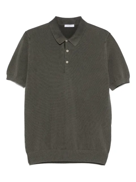 Boglioli knitted polo shirt  