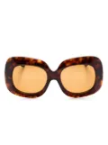 VALENTINO GARAVANI EYEWEAR VLogo Signature sunglasses - Brown