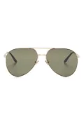 VALENTINO GARAVANI EYEWEAR Vlogo Signature sunglasses - Gold