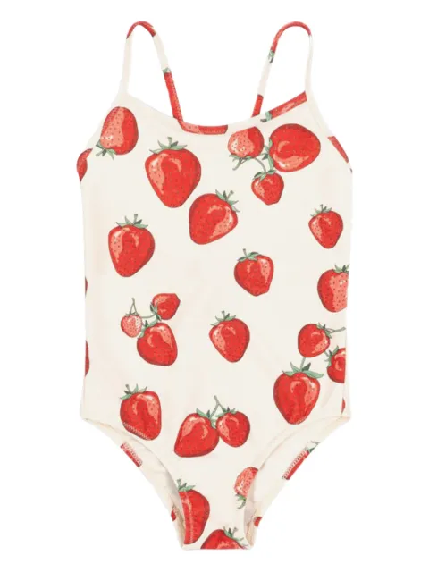 Konges Sløjd traje de baño con estampado gráfico