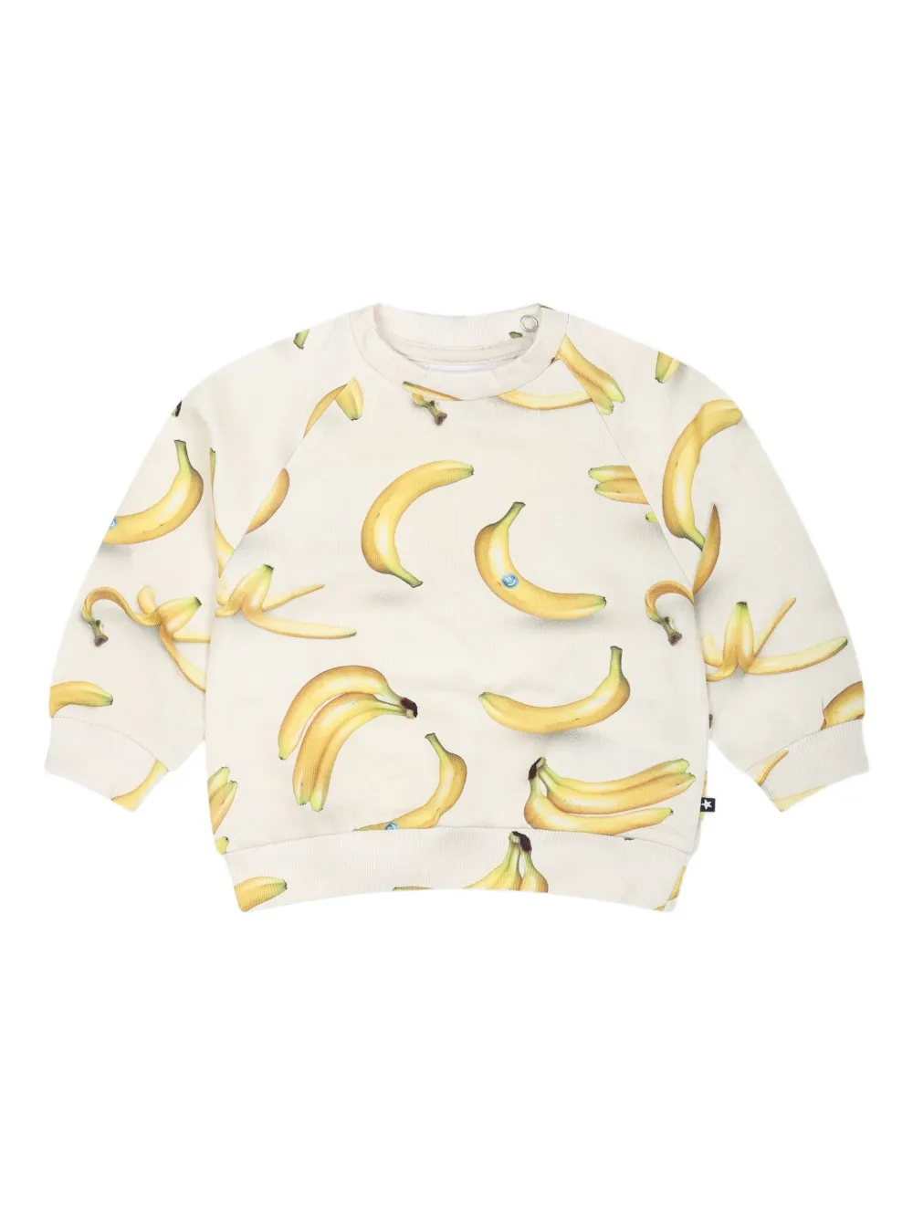Molo Sweater met grafische print Beige