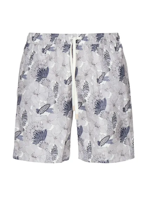 Eleventy floral-print swim shorts