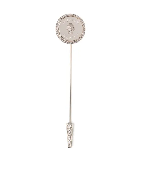Alexander McQueen Anstecknadel mit Totenkopf