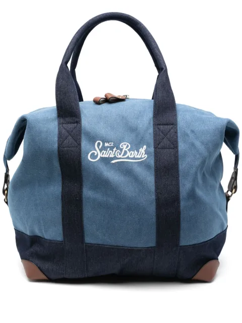 MC2 Saint Barth bolsa duffle de mezclilla