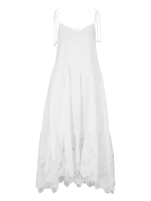BOSS Vestido com acabamento de renda