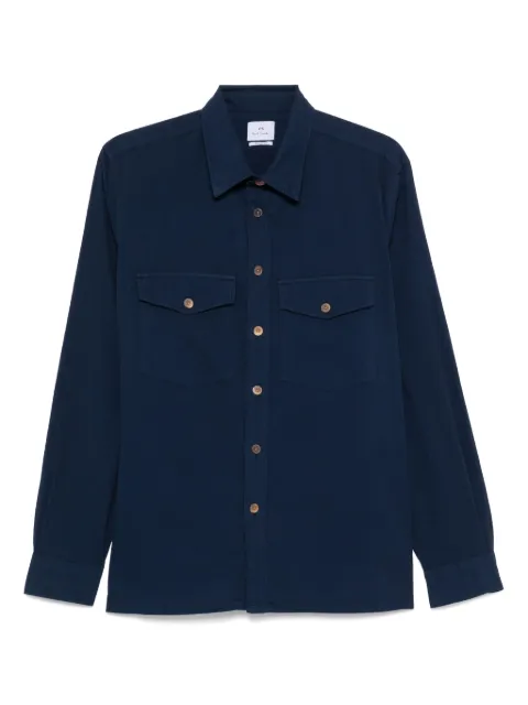 PS Paul Smith stretch-cotton seersucker shirt
