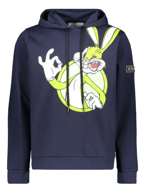 Iceberg hoodie con estampado gráfico