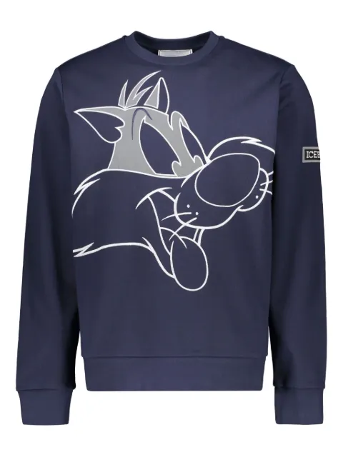 Iceberg x Looney Tunes Sylvester-print sweatshirt