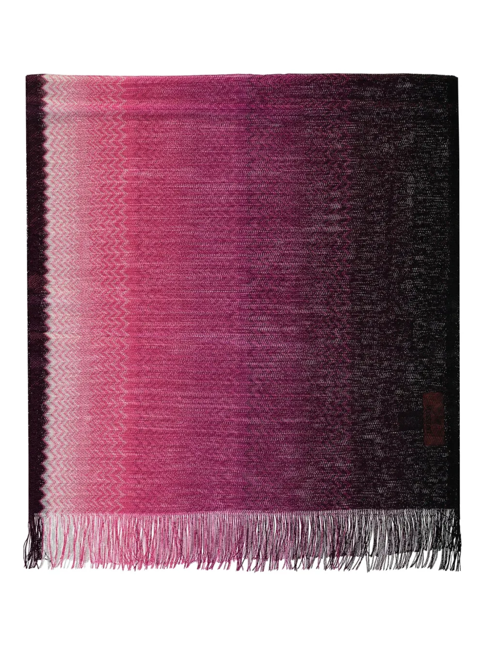 Missoni Cachecol com franjas | Rosa | Image 1