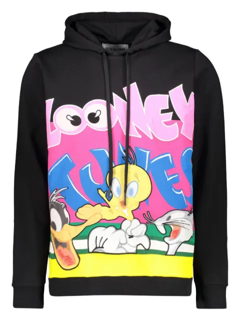 Iceberg graphic-print hoodie