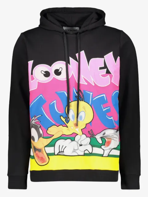 Iceberg graphic-print hoodie
