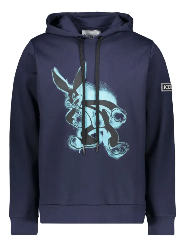 Iceberg グラフィック パーカー | ブルー | FARFETCH JP