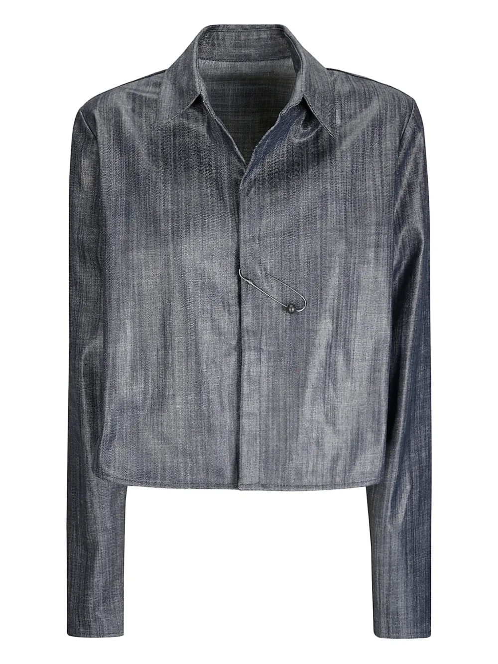 MARIA CALDERARA CROPPED DENIM JACKET