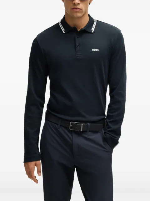HUGO Camisa polo de algodão