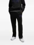 HUGO logo-embroidered track pants - Black
