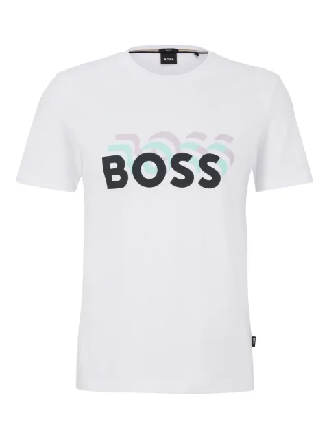 BOSS Camiseta com estampa de logo