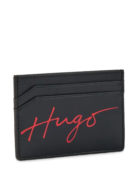 HUGO leather card holder