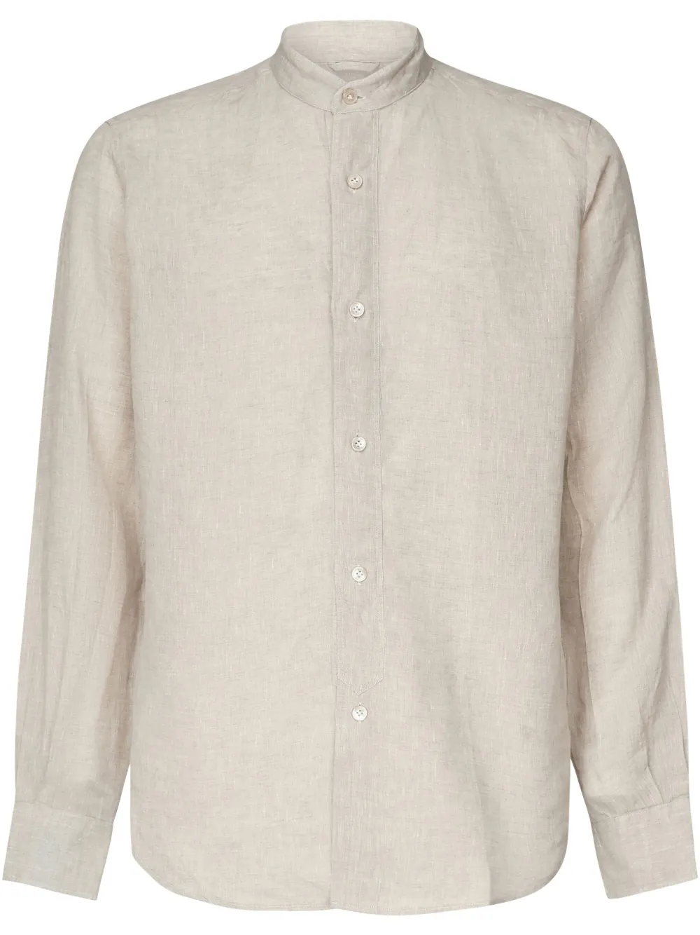 Eleventy camisa con cuello mao | neutro | Image 1