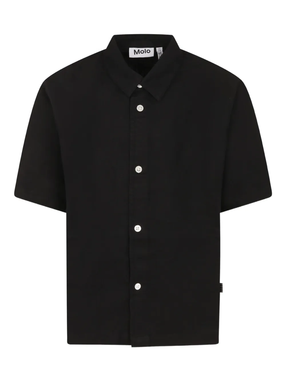 Molo camisa de tejido jersey | negro | Image 1