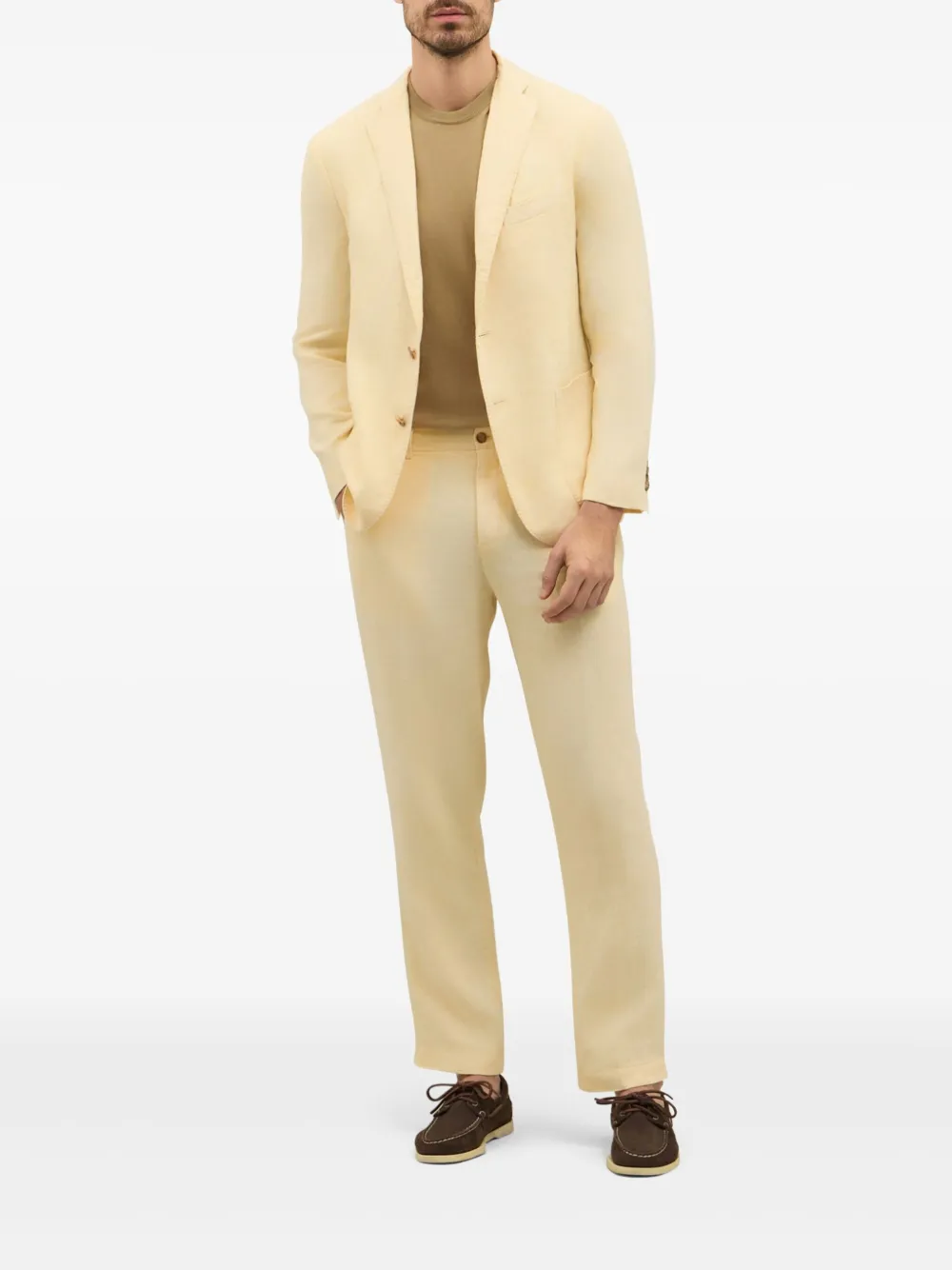 Boglioli traje de lino | Trajes con botones | Image 2