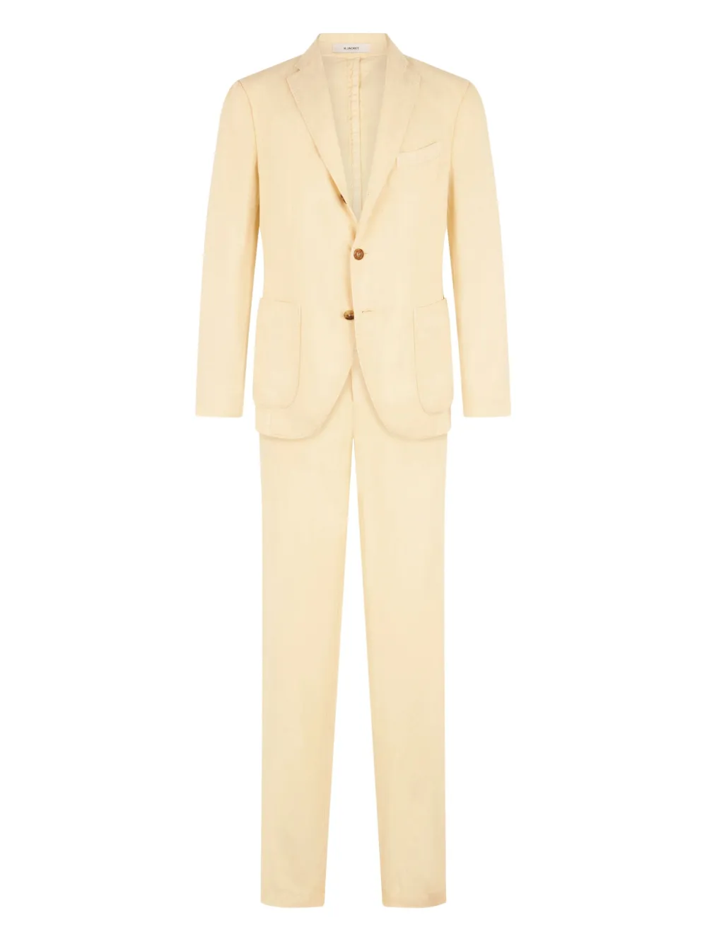 Boglioli traje de lino | amarillo | Image 1