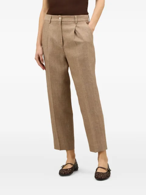 Boglioli pants con efecto melange