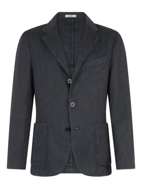 Boglioli linen-blend blazer
