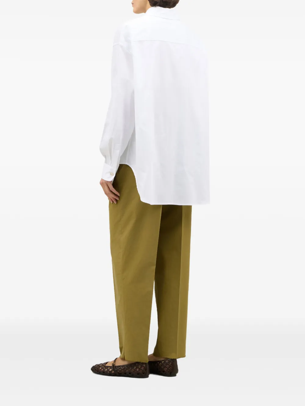 Boglioli Katoenen shirt Wit