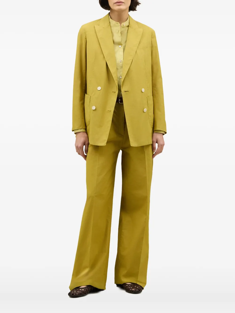 Boglioli blazer con doble botonadura | verde | Image 1