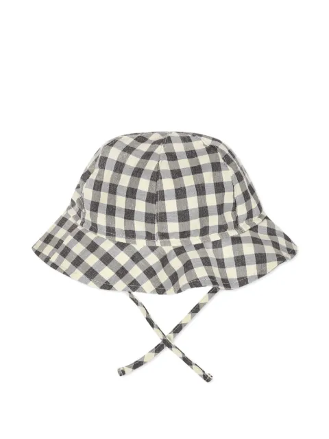 Molo gorro de pescador con motivo de cuadros