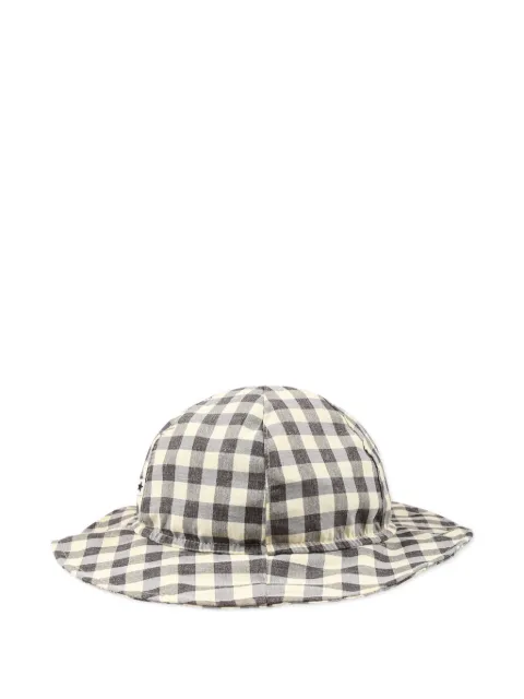 Molo sombrero de verano con motivo de cuadros