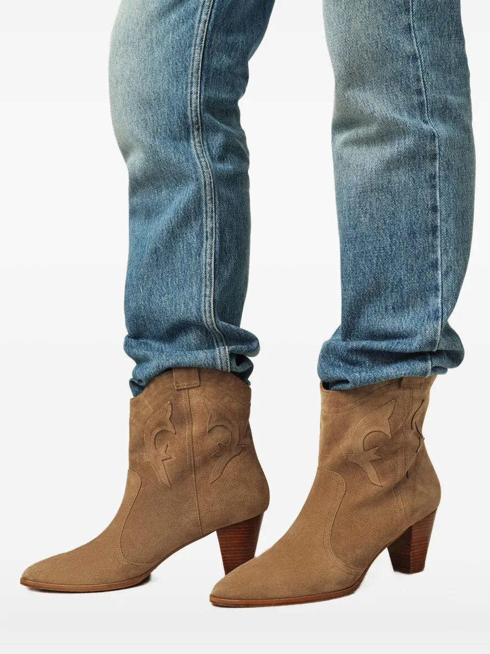 Ba&sh Casey Boots In Brown
